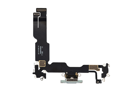 Charging Port for iPhone 15 Plus (Purple)-Green Charging Port for iPhone 15 Plus (Purple)-Green